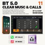 7 inch IPS Double-DIN Car MP5 Player Wireless CarPlay/Android Auto Bluetooth HD Display