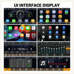 7 inch IPS Double-DIN Car MP5 Player Wireless CarPlay/Android Auto Bluetooth HD Display
