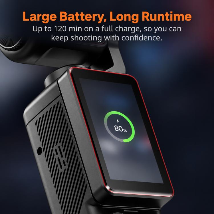 DV11 1.97-inch HD Handheld Gimbal Pocket Camera Outdoor Sports Recorder