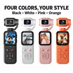HJD09 1.69-inch HD Handheld Gimbal Pocket Camera Outdoor Sports Recorder