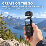 HJD09 1.69-inch HD Handheld Gimbal Pocket Camera Outdoor Sports Recorder