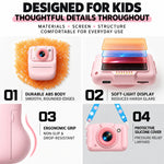 G01 Portable Detachable Kids Instant Print Camera