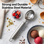LsCook Thick 304 Stainless Steel Ice Cream Spoon