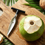 LsCook 430 Stainless Steel Coconut Opener Coconut Shell Opening