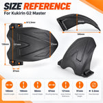 LYG2077 Electric Scooter Front Fender For Kukirin G2 Master