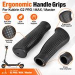 1 Pair LYG2084 Electric Scooter Bike Silicone Handlebar Gloves For Kukirin G2 Pro/Max/Master