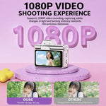 M37 1080P 1.47 inch Flip Screen Retro Mini Thumb Camera