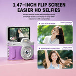 M37 1080P 1.47 inch Flip Screen Retro Mini Thumb Camera