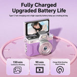 M37 1080P 1.47 inch Flip Screen Retro Mini Thumb Camera