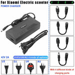 LYCDQ026 Electric Scooter 4 in 1 42V/2A Charger For Xiaomi M365 Series/Ninebot ES Series, EU Plug, US Plug, UK Plug, AU Plug