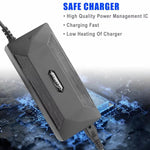 LYCDQ026 Electric Scooter 4 in 1 42V/2A Charger For Xiaomi M365 Series/Ninebot ES Series, EU Plug, US Plug, UK Plug, AU Plug