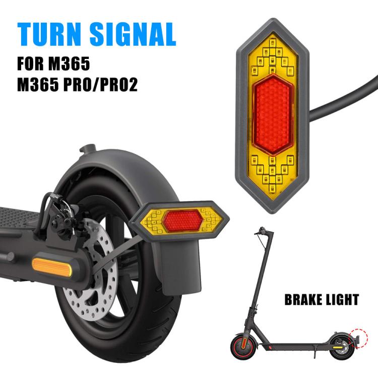LYG30126 Electric Scooters Universal Alarm Turn Signal Set, For Ninebot MAX G30