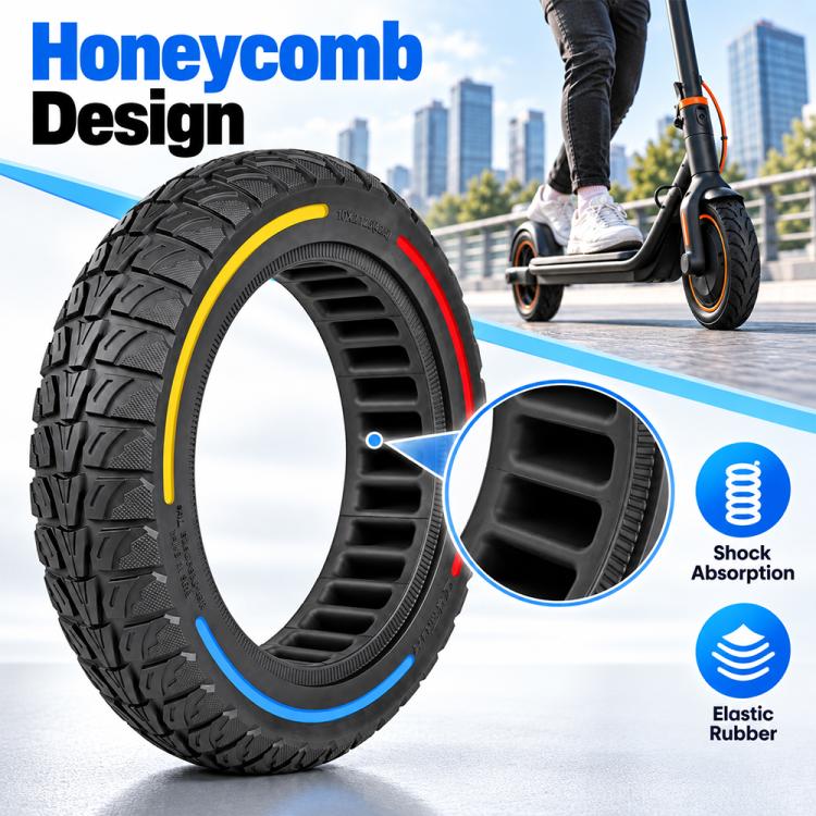 LYLT580 Electric Scooter 10x2.125 10 inch Inner Honeycomb Solid Tire 42.5mm Chuck For Ninebot F30/F40/Mi4 Lite 2