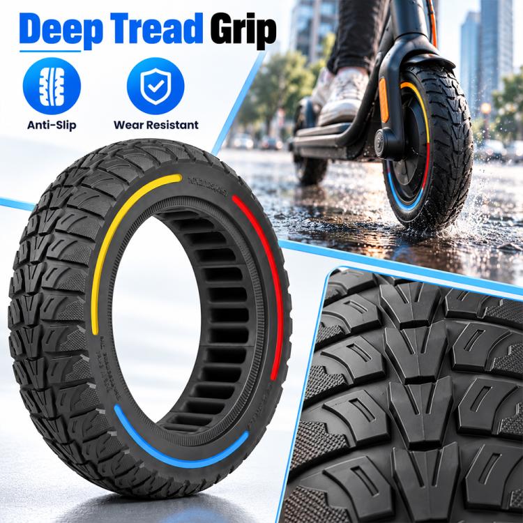 LYLT580 Electric Scooter 10x2.125 10 inch Inner Honeycomb Solid Tire 42.5mm Chuck For Ninebot F30/F40/Mi4 Lite 2