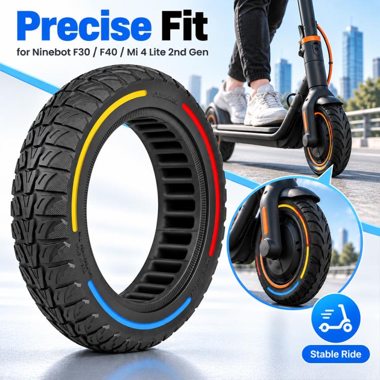 LYLT580 Electric Scooter 10x2.125 10 inch Inner Honeycomb Solid Tire 42.5mm Chuck For Ninebot F30/F40/Mi4 Lite 2