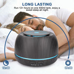 SS13 Colorful Wood Grain 300ml Aroma Diffuser with Remote Control