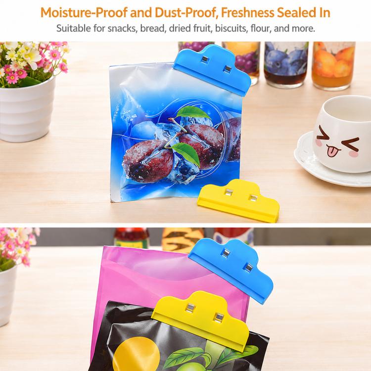 20 PCS / Pack Food Sealing Clip Plastic Bag Household Sealing Clip