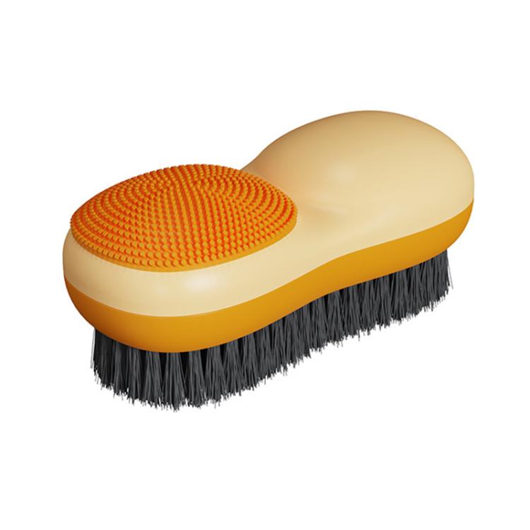 Plastic Soft Bristle Double-sided Clothes Washing Brush Cleaning Brush