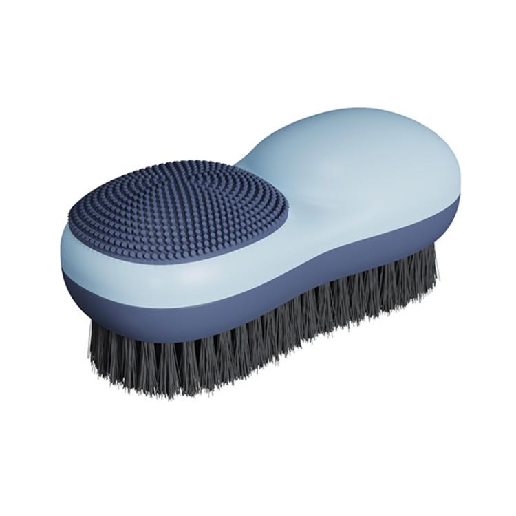 Plastic Soft Bristle Double-sided Clothes Washing Brush Cleaning Brush