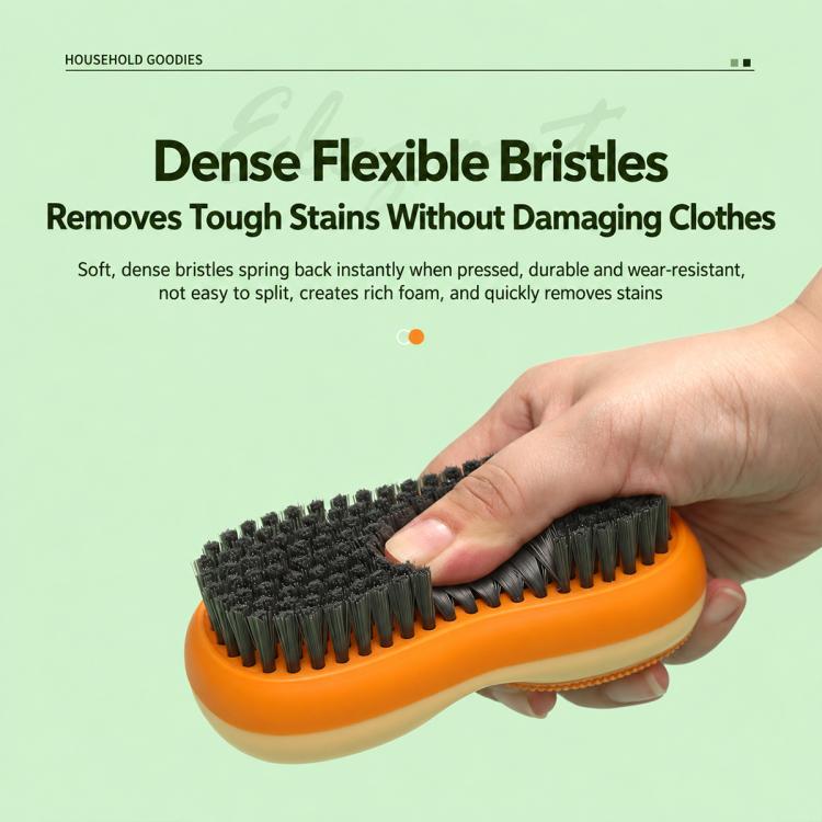 Plastic Soft Bristle Double-sided Clothes Washing Brush Cleaning Brush