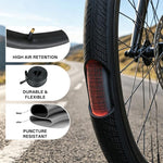 CITYNEYE LYLT461-1 Mountain Bike 27.5 inch Inner Tube 27.5x1.75/2.125 American Valve AV32