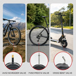 CITYNEYE LYLT461-1 Mountain Bike 27.5 inch Inner Tube 27.5x1.75/2.125 American Valve AV32