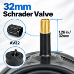 CITYNEYE LYLT462-1 Mountain Bike 28/29 inch Inner Tube 28/29x1.75/2.125 American Valve AV32
