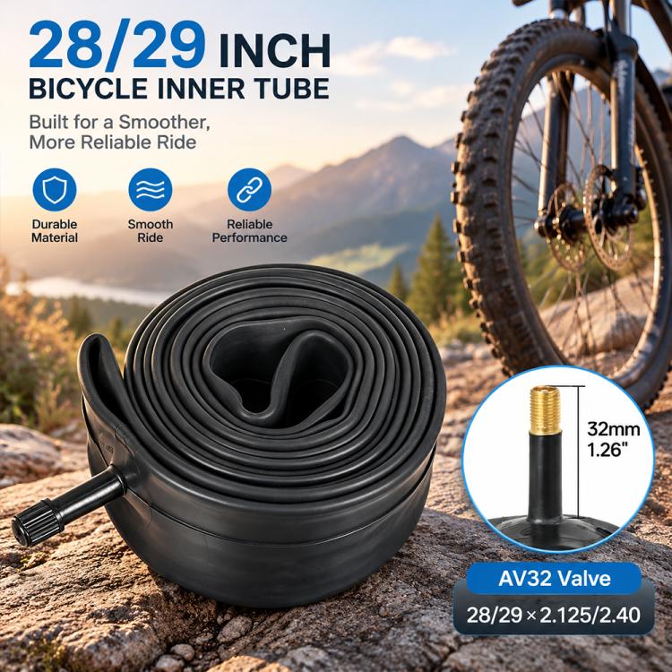 CITYNEYE LYLT462-3 Mountain Bike 28/29 inch Inner Tube 28/29x2.125/2.4 American Valve AV32