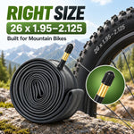 CITYNEYE LYLT460-3 Mountain Bike 26 inch Inner Tube 26x1.95/2.125 American Valve AV48