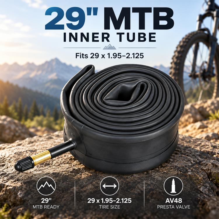 CITYNEYE LYLT462-4 Mountain Bike 29 inch Inner Tube 29x1.95/2.125 American Valve AV48