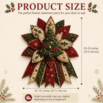 Festive Quilted Christmas Door Hanging DIY Sewing Kit, Christmas Tree, Poinsettia, Snowman, Red Sparrow, Reindeer, Angel