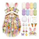 Handmade Ornament DIY Seasonal 3D Crochet Door Hanger Kit Collection, Christmas, Easter, Heart, Pumpkin, Witch, Winter Snow, Springtime-Ladybug, Springtime-Honeybee, Ocean
