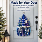 Handmade Ornament DIY Seasonal 3D Crochet Door Hanger Kit Collection, Christmas, Easter, Heart, Pumpkin, Witch, Winter Snow, Springtime-Ladybug, Springtime-Honeybee, Ocean