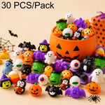 Halloween Mochi Squishy Toys, Random Style Delivery, 30 PCS/Pack with Pumpkin Bucket, 30 PCS/Pack without Pumpkin Bucket, 50 PCS/Pack with Pumpkin Bucket, 60 PCS/Pack with Pumpkin Bucket, 90 PCS/Pack with Pumpkin Bucket, 120 PCS/Pack with Pumpkin Bucket