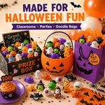 Halloween Mochi Squishy Toys, Random Style Delivery, 30 PCS/Pack with Pumpkin Bucket, 30 PCS/Pack without Pumpkin Bucket, 50 PCS/Pack with Pumpkin Bucket, 60 PCS/Pack with Pumpkin Bucket, 90 PCS/Pack with Pumpkin Bucket, 120 PCS/Pack with Pumpkin Bucket