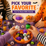 Halloween Mochi Squishy Toys, Random Style Delivery, 30 PCS/Pack with Pumpkin Bucket, 30 PCS/Pack without Pumpkin Bucket, 50 PCS/Pack with Pumpkin Bucket, 60 PCS/Pack with Pumpkin Bucket, 90 PCS/Pack with Pumpkin Bucket, 120 PCS/Pack with Pumpkin Bucket