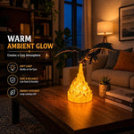 Flame Breath Dragon Night Light, Black Dragon + Yellow Flames Model A, Black Dragon + Yellow Flames Model B, Black Dragon + Orange Flames Model B