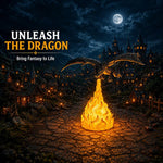 Flame Breath Dragon Night Light, Black Dragon + Yellow Flames Model A, Black Dragon + Yellow Flames Model B, Black Dragon + Orange Flames Model B