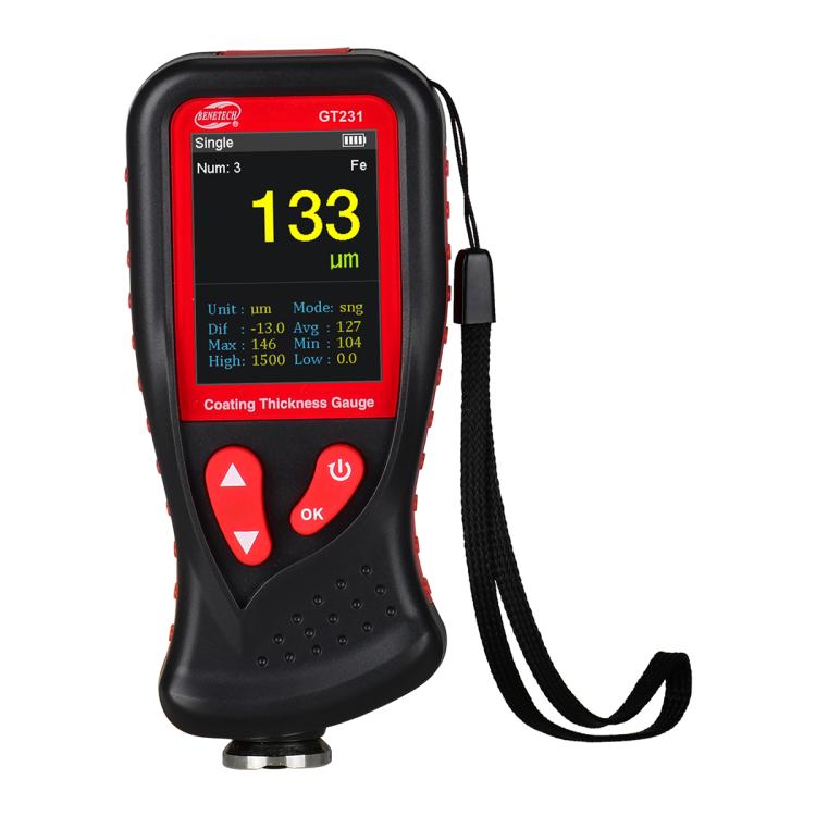 BENETECH GT231 Digital Coating Thickness Gauge