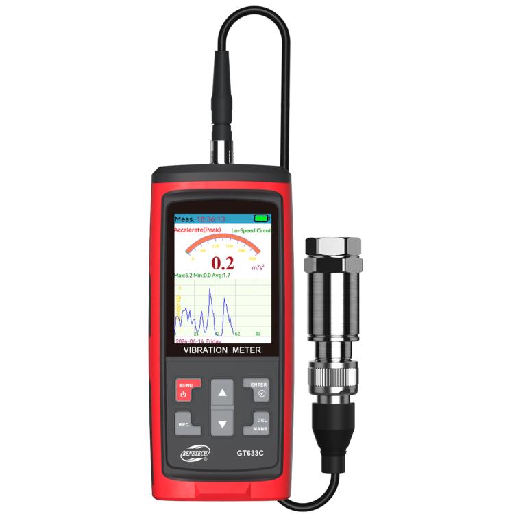 BENETECH GT633C Professional Vibration Meter & Analyzer