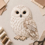 3D Patchwork Bird DIY Craft Kit, Twilight Garden Hummingbird, Summer Garden Hummingbird, Autumn Harvest Hummingbird, Spring Hummingbird, Cardinal, Robin, Owl, Tit, Peacock, Parrot, Bluebird, Eagle, Crow, Flamingo