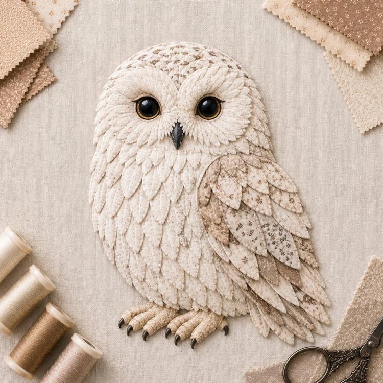 3D Patchwork Bird DIY Craft Kit, Twilight Garden Hummingbird, Summer Garden Hummingbird, Autumn Harvest Hummingbird, Spring Hummingbird, Cardinal, Robin, Owl, Tit, Peacock, Parrot, Bluebird, Eagle, Crow, Flamingo
