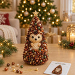 DIY Beaded Animals Decorations Tree Craft Kit, Dachshund, Hedgehog, Owl, Penguin, Rabbit, Highland Cattle, Reindeer, White Bear, Kitten, Pony, Raccoon, Fox
