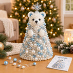 DIY Beaded Animals Decorations Tree Craft Kit, Dachshund, Hedgehog, Owl, Penguin, Rabbit, Highland Cattle, Reindeer, White Bear, Kitten, Pony, Raccoon, Fox