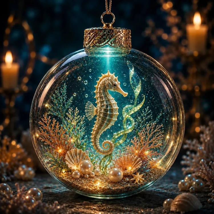 Wild Life Crystal PET Ornament, Octopus Model A, Jellyfish Model A, Seahorse Model A, Sea Turtle Model A, Crab Model A, Whale Model A, Dolphin Model A, Shark Model A, Dolphin Model B, Sea Turtle Model B, Whale Model B, Octopus Model B, Jellyfish Model ...