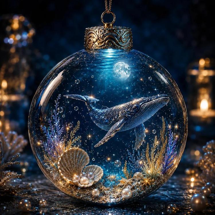 Wild Life Crystal PET Ornament, Octopus Model A, Jellyfish Model A, Seahorse Model A, Sea Turtle Model A, Crab Model A, Whale Model A, Dolphin Model A, Shark Model A, Dolphin Model B, Sea Turtle Model B, Whale Model B, Octopus Model B, Jellyfish Model ...