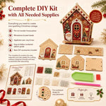 DIY Beaded Pearl Art Christmas Decorations Craft Kit, Santa Claus, Christmas Tree, Wreath, Elk, Snowman, Sock