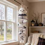 Crochet Christmas Spiral Hanging Ornament DIY Kit, Snowman, Santa Claus, Christmas Tree, Winter Penguin, Merry Reindeer, Night of the Ghosts, Pumpkin Ghost, Snowman Model B, Santa Claus Model B, Christmas Tree Model B