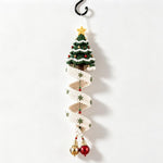 Crochet Christmas Spiral Hanging Ornament DIY Kit, Snowman, Santa Claus, Christmas Tree, Winter Penguin, Merry Reindeer, Night of the Ghosts, Pumpkin Ghost, Snowman Model B, Santa Claus Model B, Christmas Tree Model B