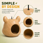 Big Funny Animal Squirrel Head Feeder for Outdoor Garden